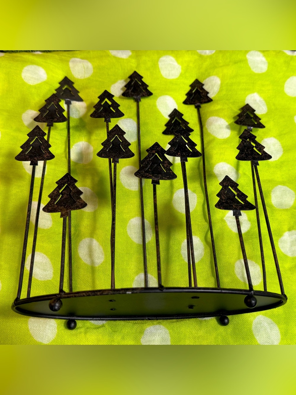 Vintage Card Holder Card Stand Card Organizer Rustic Holiday Decor